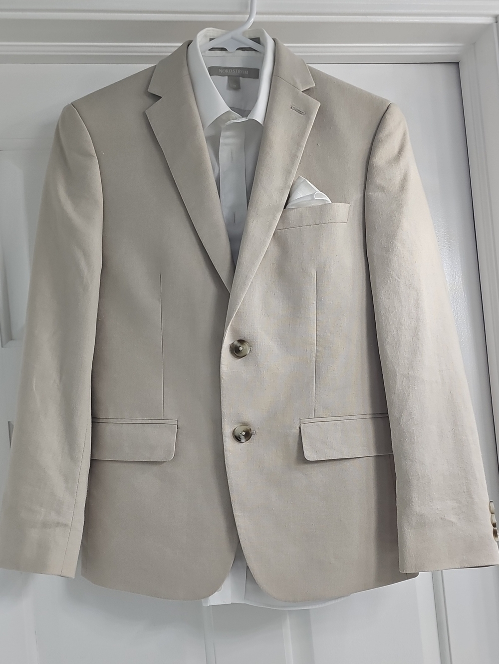 Boys' Class Club Cream Colored Blazer – Modern Fit